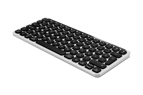 Pusat Business Pro Mini Bluetooth Kablosuz Klavye Gri