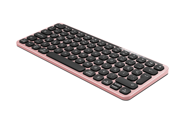Pusat Business Pro Mini Bluetooth Kablosuz Klavye Rose Gold